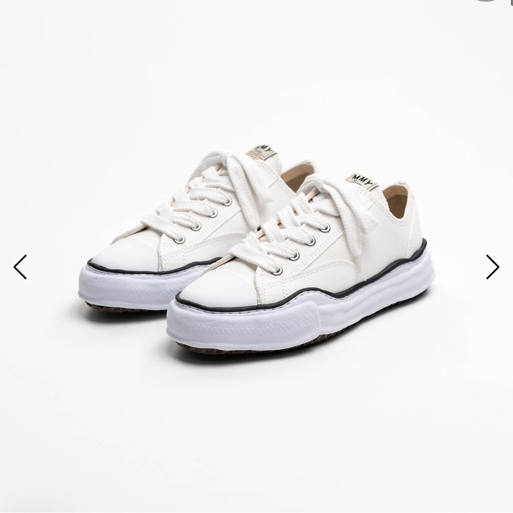 MAISON MIHARA YASUHIRO PETERSON Original Sole Canvas Low Top Sneakers Men’s 43